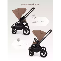 Коляска 2 в 1 Rant Flex 2025 RA076 Brownie