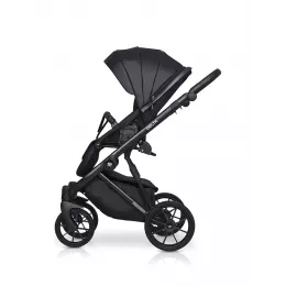 Коляска 2 в 1 Riko Basic Delta Ecco 15 black