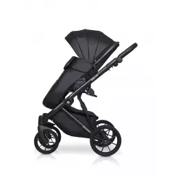 Коляска 2 в 1 Riko Basic Delta Ecco 15 black