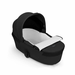 Коляска 2в1 Cybex Balios S Lux 2026, в цвете Moon Black BF (складная люлька)
