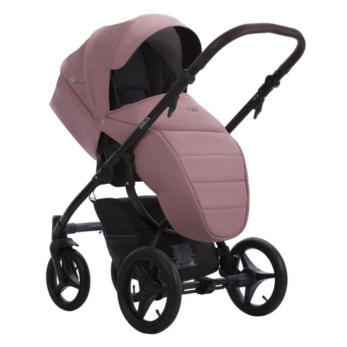 Коляска LUCA PRO 2в1 (Bebetto) (Pro 36 (розовая кожа))