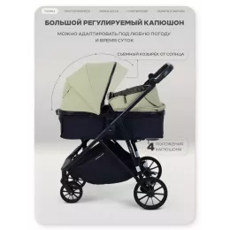 Коляска-трансформер Rant Basic Ventura Green