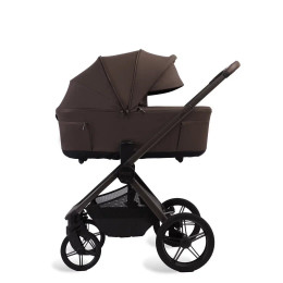 Купить коляску 2 в 1 Peppy Soho, в цвете Brown (рама серо-бежевый)