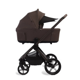 Купить коляску 2 в 1 Peppy Soho, в цвете Brown (рама серо-бежевый)