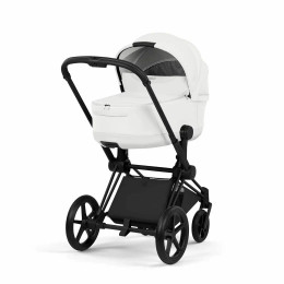 Купить коляску 2в1 Cybex Priam 5 Style, в цвете Off White (шасси Matt Black)