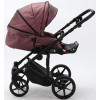 Детская коляска Adamex Zico Deluxe 2 в 1 Z-SM08 Т.СИРЕН.ПЕРЛ КОЖА