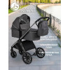Детская коляска Sevillababy Tinum 2 в 1 Dk.Grey/темно-серый