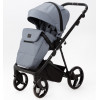 Детская коляска Adamex Quantum 2 в 1 Q-TK19 (Т.СЕРЫЙ)