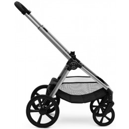 Коляска Agex Life 2 в 1 хромированная рама ALM606 Midnight Grey (Темно-серый)