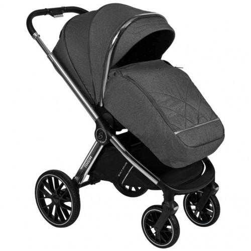 Детская коляска Sevillababy Tinum 2 в 1 Dk.Grey/темно-серый