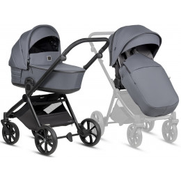 Детская коляска Tutis Mio 3 Plus Essential New 2 в 1 1622103 Dark Grey