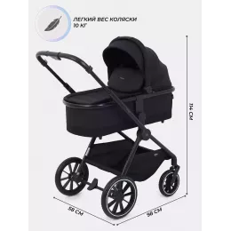 Коляска 2 в 1 Mowbaby Amber Black
