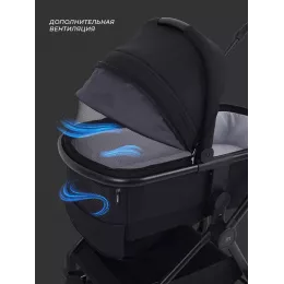 Коляска 2 в 1 Mowbaby Amber Black