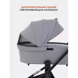 Коляска 2 в 1 Rant Basic Energy Grey 2024