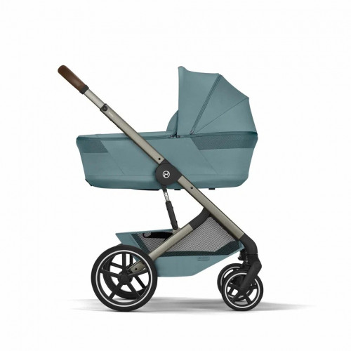 Коляска 2в1 Cybex Balios S Lux 2026, в цвете Stormy Blue TF (складная люлька)