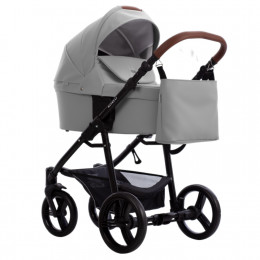 Коляска KITELLI PRO 2в1 (Bebetto) (Pro 02 (св.серая кожа))