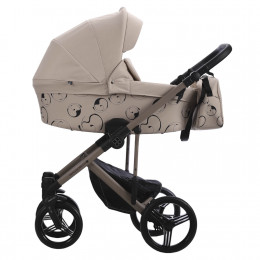 Коляска MAGNUM LIGHT SE 2в1 (Bebetto) (Light Se 08 (св.бежевый) бежевая рама)