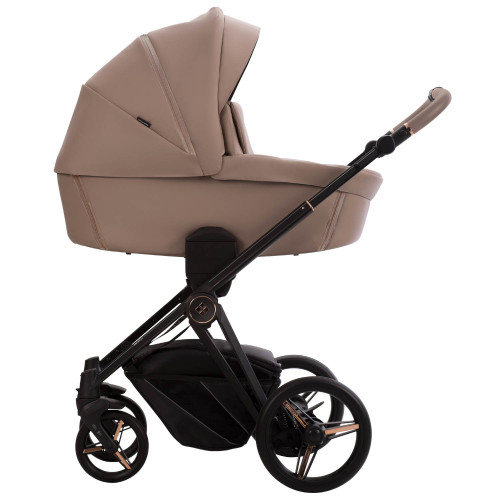 Коляска MONTI PRO 2в1 (Bebetto) (Pro 03 Stella (бежевая кожа))