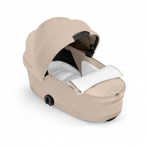 Купить коляску 2в1 Cybex Priam 5 Style, в цвете Cozy Beige (шасси Rose Gold)