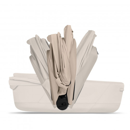 Купить коляску 2в1 Cybex Priam 5 Style, в цвете Cozy Beige (шасси Rose Gold)