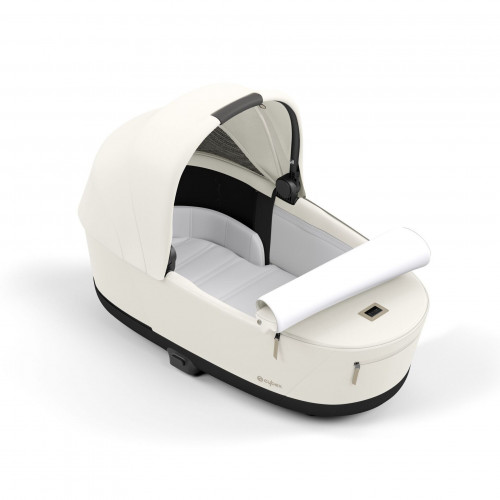 Купить коляску 2в1 Cybex Priam IV, в цвете Off White (шасси Rose Gold)