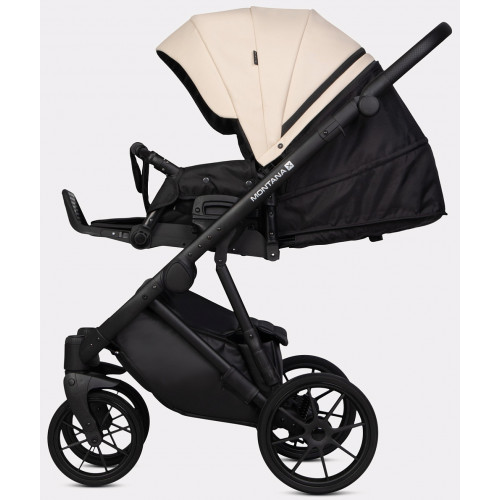 Детская коляска Riko Basic Montana X Ecco 2 в 1 15 Ivory beige (бежевый)