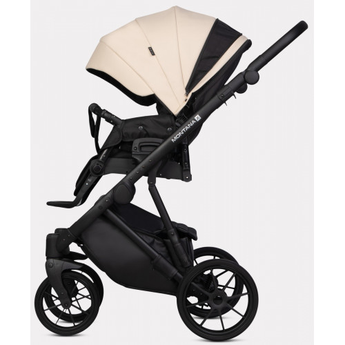 Детская коляска Riko Basic Montana X Ecco 2 в 1 15 Ivory beige (бежевый)