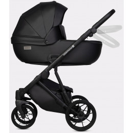 Детская коляска Riko Basic Montana X Ecco 2 в 1 12 Black (черный)