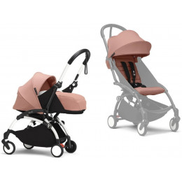 Коляска Stokke YOYO3 Newborn Pack рама белая White 2 в 1 Ginger
