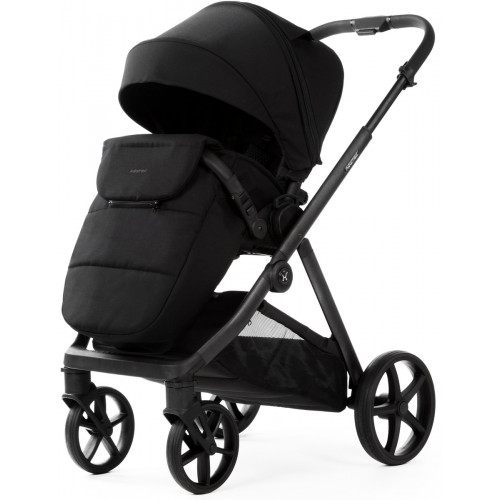 Детская коляска Adamex Sigma Natura 2 в 1 SI-11-CARBON (ЧЕРНЫЙ)