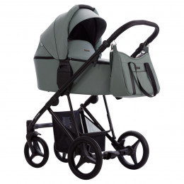 Детская коляска Bebetto Flavio Pro 2 в 1 09 шалфей кожа