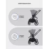 Коляска 2 в 1 Mowbaby Amber Grey