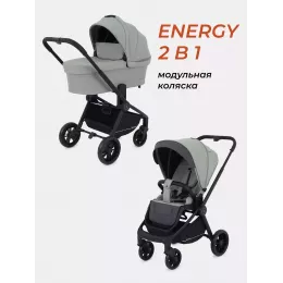 Коляска 2 в 1 Rant Basic Energy Green 2024