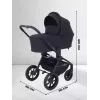 Коляска 2 в 1 Rant Flex 2025 RA076 Black