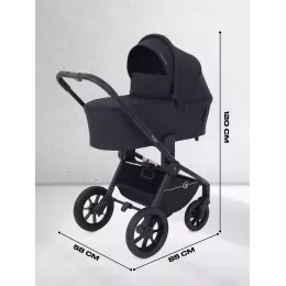 Коляска 2 в 1 Rant Flex 2025 RA076 Black