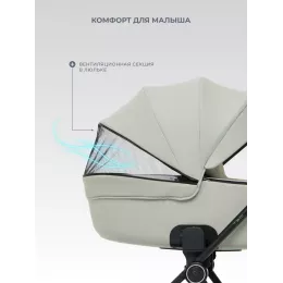 Коляска 2 в 1 Rant Teo Soft Sage