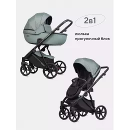 Коляска 2 в 1 Riko Basic Montana Plus 41 Green