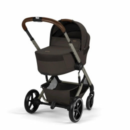Коляска 2в1 Cybex Balios S Lux 2026, в цвете Chocolate Brown TF (складная люлька)