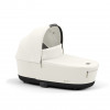 Купить коляску 2в1 Cybex e-Priam, в цвете Off White (шасси Rose Gold)