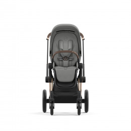 Купить коляску 2в1 Cybex Priam IV, в цвете Mirage Grey (шасси Rose Gold)