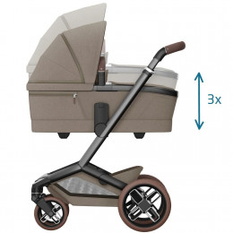 Купить коляску 2в1 Maxi-Cosi Fame, в цвете Twillic Truffle