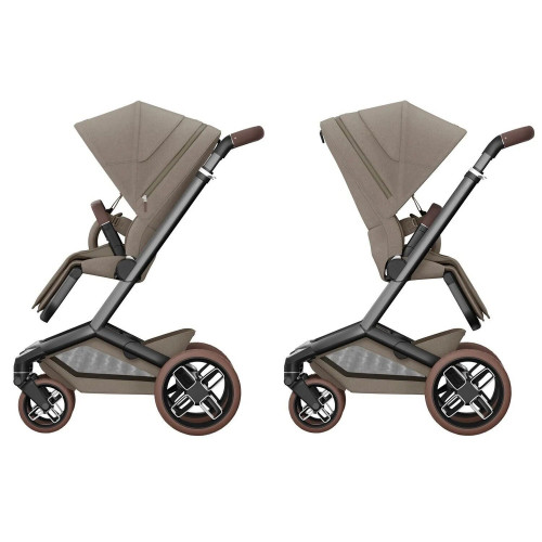 Купить коляску 2в1 Maxi-Cosi Fame, в цвете Twillic Truffle