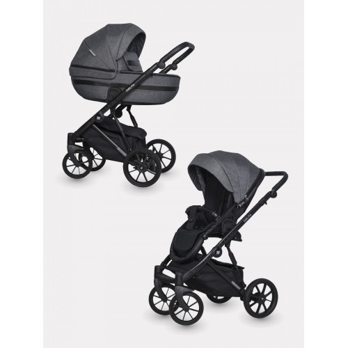 Детская коляска Riko Basic Delta 2 в 1 05 carbon