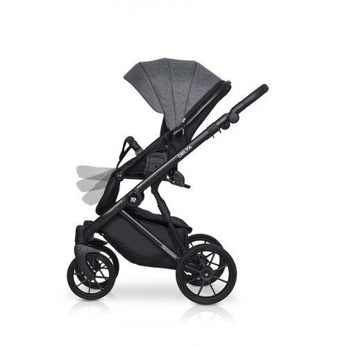 Детская коляска Riko Basic Delta 2 в 1 05 carbon