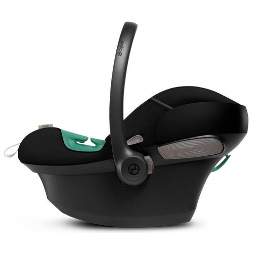 Коляска Cybex Balios S Lux TPE complete Aton S2 Moon Black 3 в 1 Seashell Beige с дождевиками