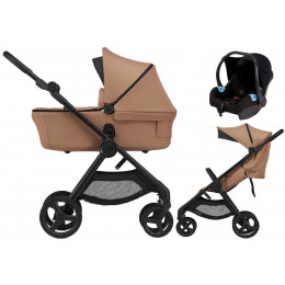 Детская коляска Anex iQ Basic NT 3 в 1 и автокресло Biuco BC100B NT-DNA Sienna
