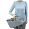 Детская коляска Maxi-Cosi Fame 3 в 1 с автокреслом Coral 360 Essential grey Twillic Truffle/Трюфель(беж)