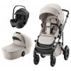 Коляска 3 в 1 Britax Roemer Smile 5Z LUX + автокресло Baby-Safe PRO Classic Deep Black Soft Taupe