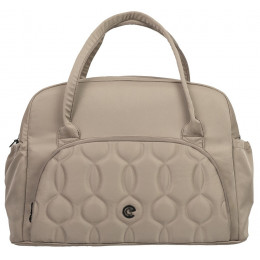 Детская коляска 3 в 1 Espiro Clodi и автокресло Pi Gray blue 09 stylish beige