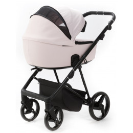 Детская коляска Adamex Blanc 3 в 1 BL-PS78 LUX (СВ.РОЗОВЫЙ + СВ.РОЗОВАЯ КОЖА)